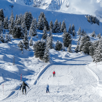 Skipiste Weisse Perle