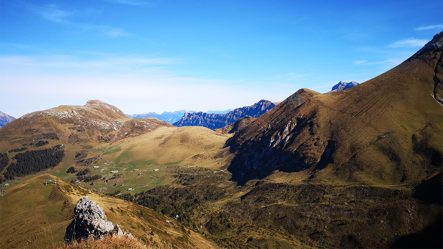 Metsch Herbst Aussicht