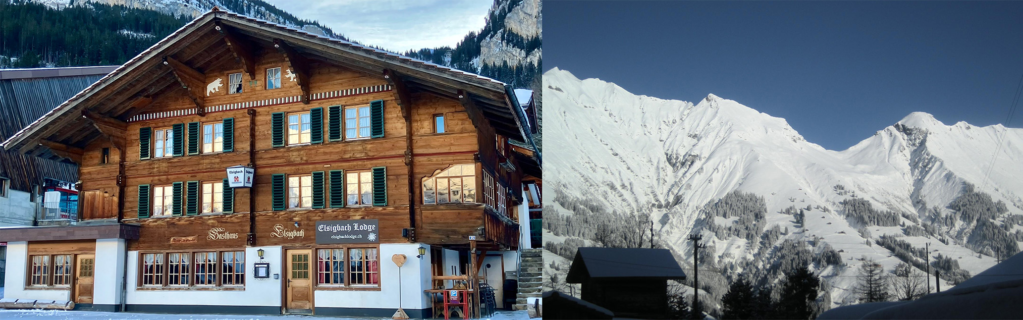 Elsigbach Lodge Gruppenunterkunft