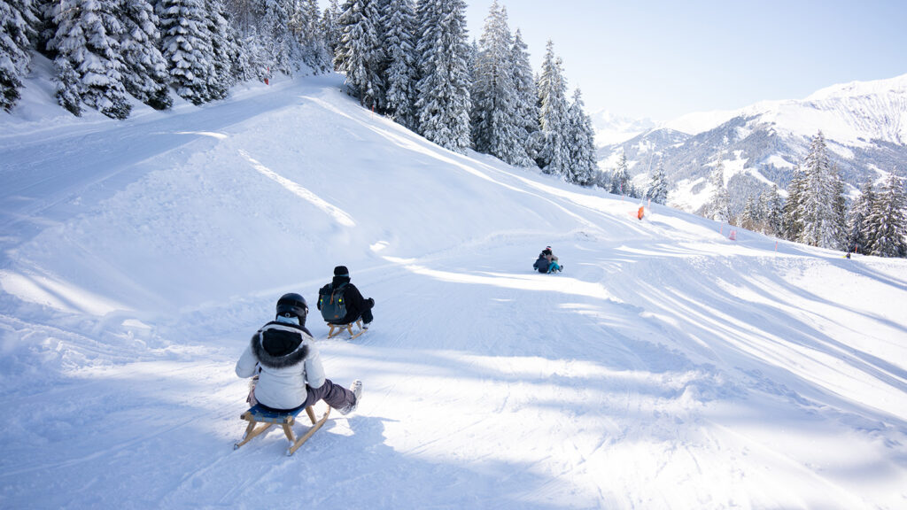 3.5 KM Schlittelpiste Berner Oberland