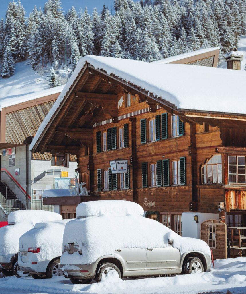 Elsigbach-Lodge Winter