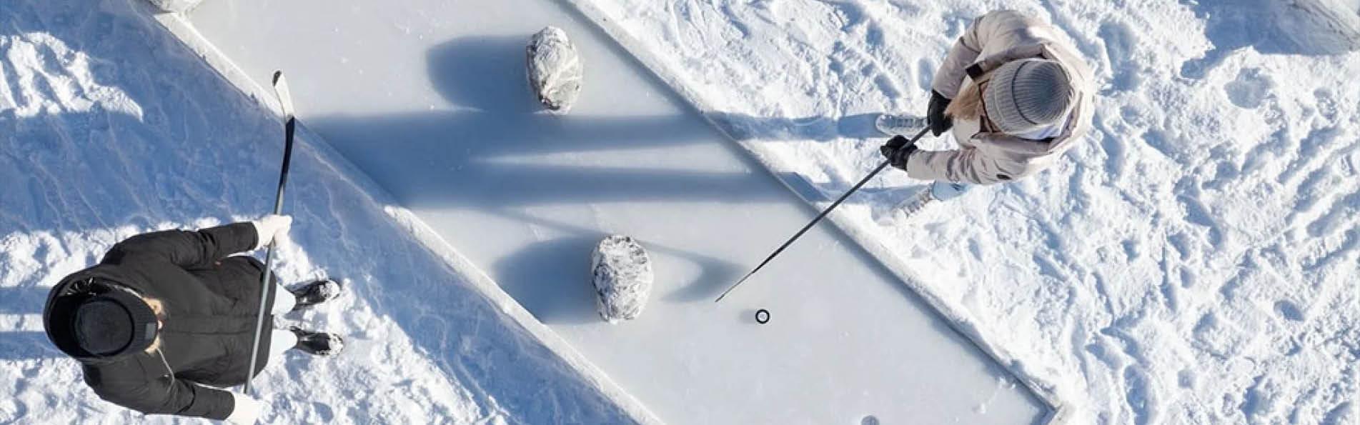 Eis-Minigolf, neu im Kinderparadies Elsigenalp